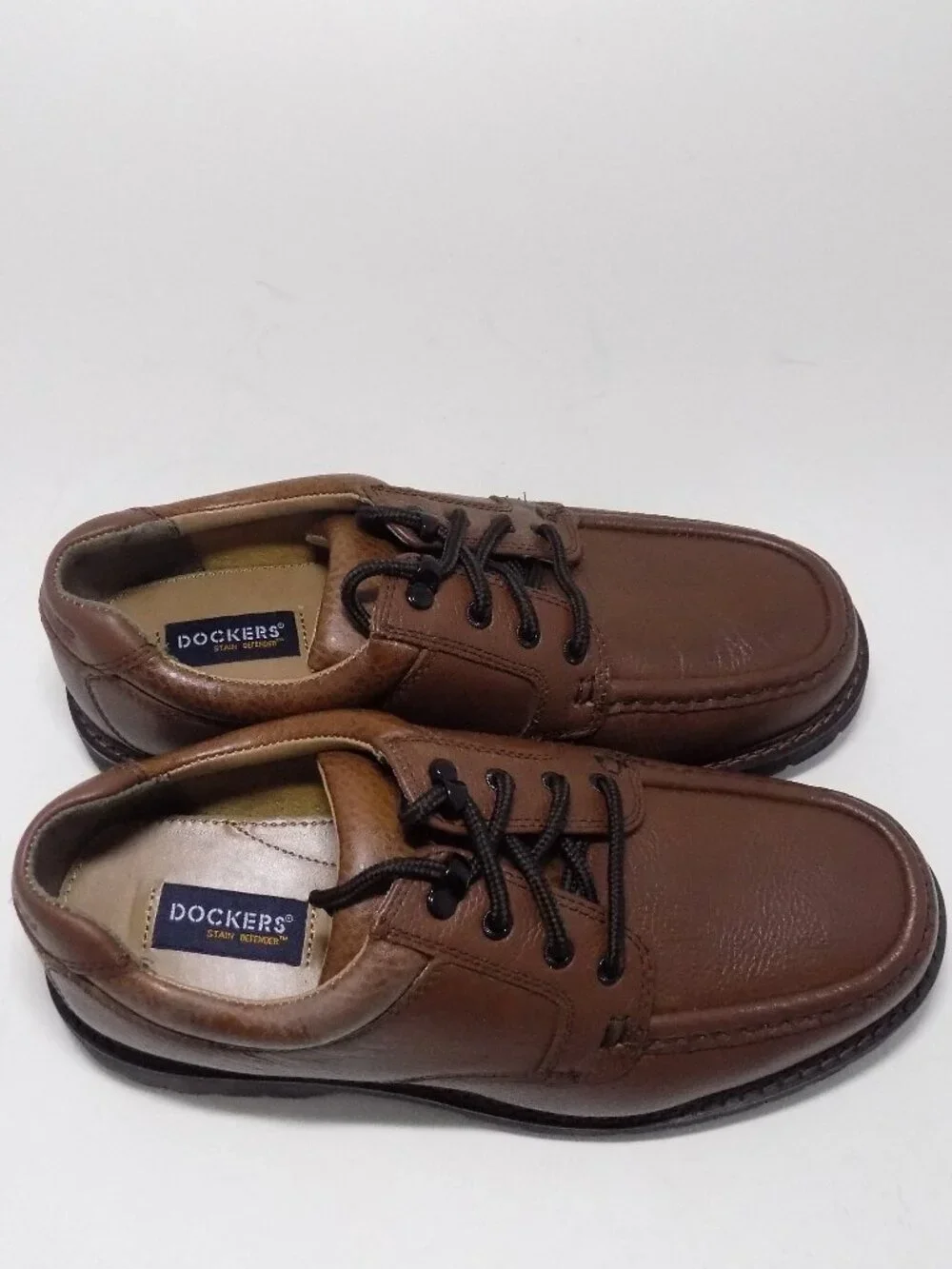 Dockers Men's Casual Glacier Leather Shoes- Size 9 Wide